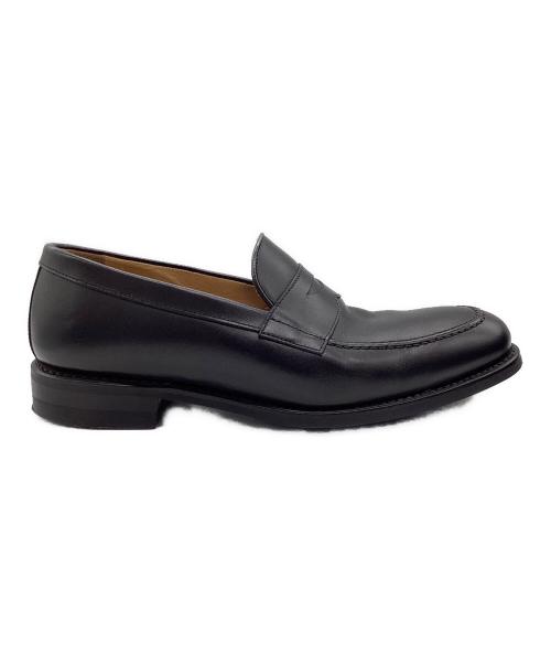 berwick（バーウィック）berwick (バーウィック) コインローファー ブラック サイズ:SIZE UK 6 1/2の古着・服飾アイテム