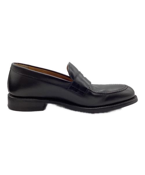 berwick（バーウィック）berwick (バーウィック) コインローファー ブラック サイズ:SIZE UK 6 1/2の古着・服飾アイテム