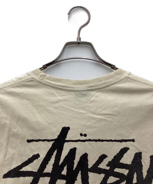 stussy（ステューシー）stussy (ステューシー) 半袖シャツ カーキ サイズ:SIZE Lの古着・服飾アイテム