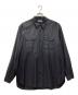 OLD JOE & Co.（オールドジョー）の古着「TOP-NOTCH UNIFORM SHIRTS 長袖シャツ 24ss」｜ブラック