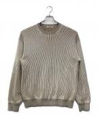 AURALEEオーラリー）の古着「SUPER HARD TWIST RIB KNIT P/O 長袖カットソー」｜ベージュ