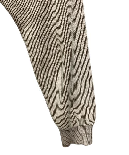 AURALEE（オーラリー）AURALEE (オーラリー) SUPER HARD TWIST RIB KNIT P/O 長袖カットソー ベージュ サイズ:SIZE 4の古着・服飾アイテム