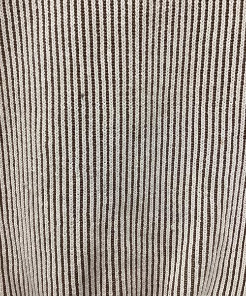 AURALEE（オーラリー）AURALEE (オーラリー) SUPER HARD TWIST RIB KNIT P/O 長袖カットソー ベージュ サイズ:SIZE 4の古着・服飾アイテム