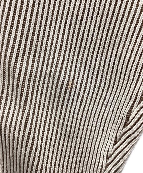 AURALEE（オーラリー）AURALEE (オーラリー) SUPER HARD TWIST RIB KNIT P/O 長袖カットソー ベージュ サイズ:SIZE 4の古着・服飾アイテム