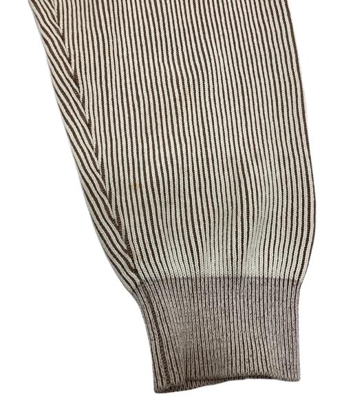 AURALEE（オーラリー）AURALEE (オーラリー) SUPER HARD TWIST RIB KNIT P/O 長袖カットソー ベージュ サイズ:SIZE 4の古着・服飾アイテム