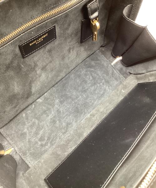 Saint Laurent Paris（サンローランパリ）Saint Laurent Paris (サンローランパリ) サック ド ジュール バウレットバッグ ブラックの古着・服飾アイテム