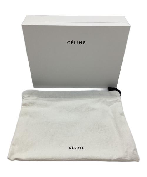 CELINE（セリーヌ）CELINE (セリーヌ) ラウンドファスナー財布 ブルーの古着・服飾アイテム