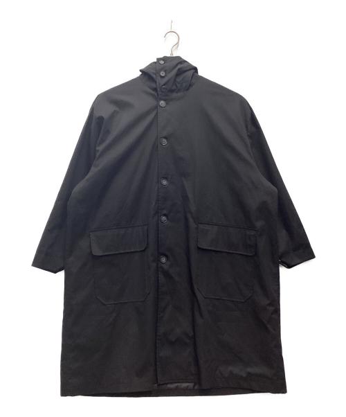 Keels（キールズ）Keels (キールズ) Oversized Soutien Collar Coat ステンカラーコート ブラック サイズ:SIZE Lの古着・服飾アイテム