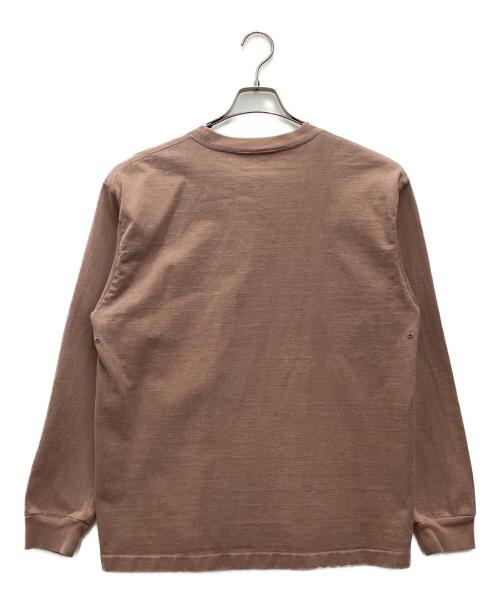 AURALEE（オーラリー）AURALEE (オーラリー) 長袖カットソー ピンク サイズ:SIZE 4の古着・服飾アイテム