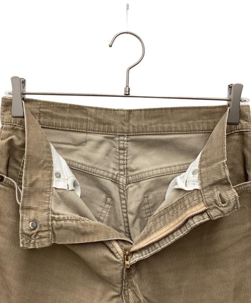LEVI'S（リーバイス）LEVI'S (リーバイス) コーデュロイブーツカットパンツ 80s ベージュ サイズ:SIZE 73.5の古着・服飾アイテム