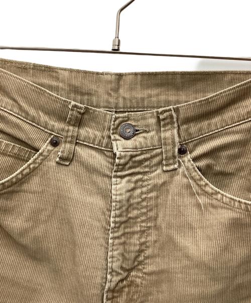 LEVI'S（リーバイス）LEVI'S (リーバイス) コーデュロイブーツカットパンツ 80s ベージュ サイズ:SIZE 73.5の古着・服飾アイテム