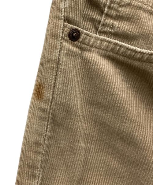 LEVI'S（リーバイス）LEVI'S (リーバイス) コーデュロイブーツカットパンツ 80s ベージュ サイズ:SIZE 73.5の古着・服飾アイテム