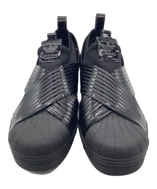 adidas（アディダス）adidas (アディダス) スリッポン アウトラウド ブラック サイズ:SIZE 24cmの古着・服飾アイテム