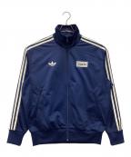 adidas Originals×oasisアディダスオリジナル×オアシス）の古着「ファイヤーバード トラックトップ」｜ブルー