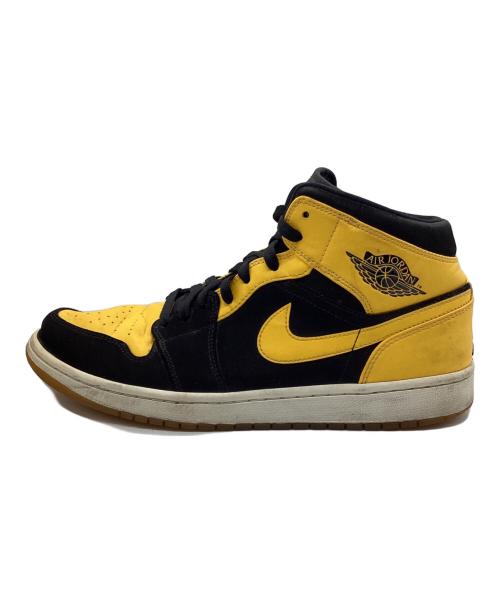 NIKE（ナイキ）NIKE (ナイキ) ハイカットスニーカー イエロー×ブラック サイズ:SIZE 28.5cmの古着・服飾アイテム