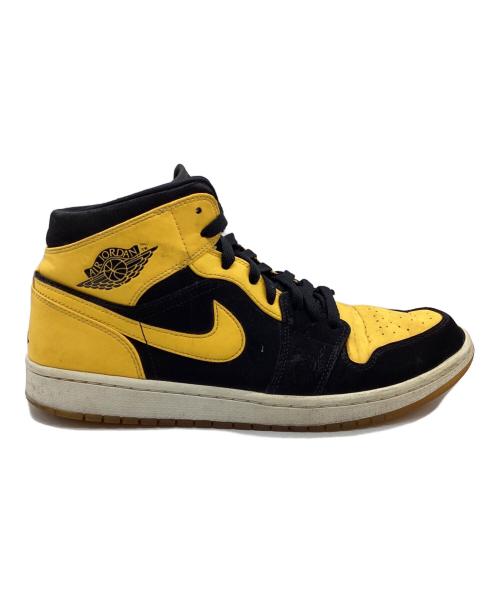 NIKE（ナイキ）NIKE (ナイキ) ハイカットスニーカー イエロー×ブラック サイズ:SIZE 28.5cmの古着・服飾アイテム