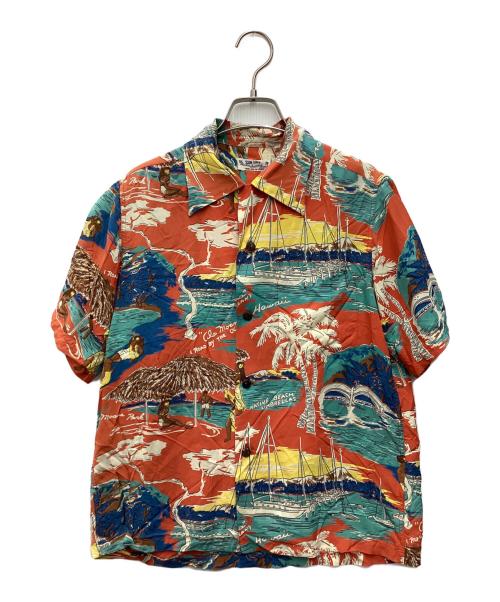 Sun Surf（サンサーフ）Sun Surf (サンサーフ) アロハシャツ オレンジ サイズ:SIZE Sの古着・服飾アイテム