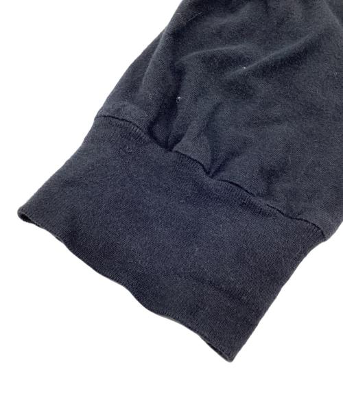 CHROME HEARTS（クロムハーツ）CHROME HEARTS (クロムハーツ) 長袖カットソー ブラック×ホワイト サイズ:SIZE Lの古着・服飾アイテム