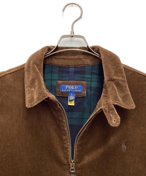 POLO RALPH LAUREN（ポロ・ラルフローレン）POLO RALPH LAUREN (ポロ・ラルフローレン) コーデュロイジャケット ブラウン サイズ:SIZE Lの古着・服飾アイテム
