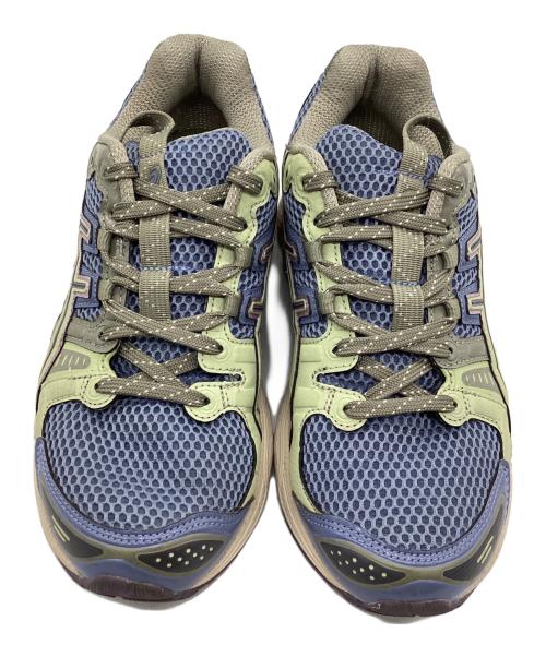 asics（アシックス）asics (アシックス) UB3-S GEL-NIMBUS 9 シューズ ブルー×グリーン サイズ:SIZE 25.0cmの古着・服飾アイテム