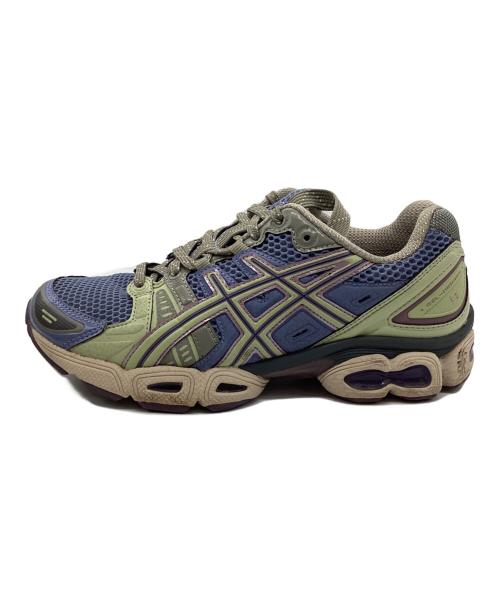 asics（アシックス）asics (アシックス) UB3-S GEL-NIMBUS 9 シューズ ブルー×グリーン サイズ:SIZE 25.0cmの古着・服飾アイテム