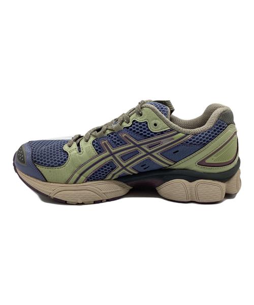 asics（アシックス）asics (アシックス) UB3-S GEL-NIMBUS 9 シューズ ブルー×グリーン サイズ:SIZE 25.0cmの古着・服飾アイテム