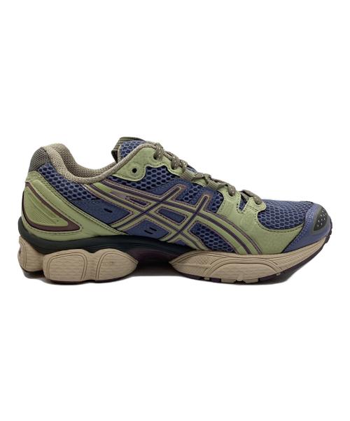 asics（アシックス）asics (アシックス) UB3-S GEL-NIMBUS 9 シューズ ブルー×グリーン サイズ:SIZE 25.0cmの古着・服飾アイテム