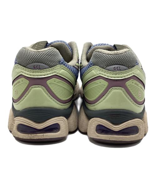asics（アシックス）asics (アシックス) UB3-S GEL-NIMBUS 9 シューズ ブルー×グリーン サイズ:SIZE 25.0cmの古着・服飾アイテム
