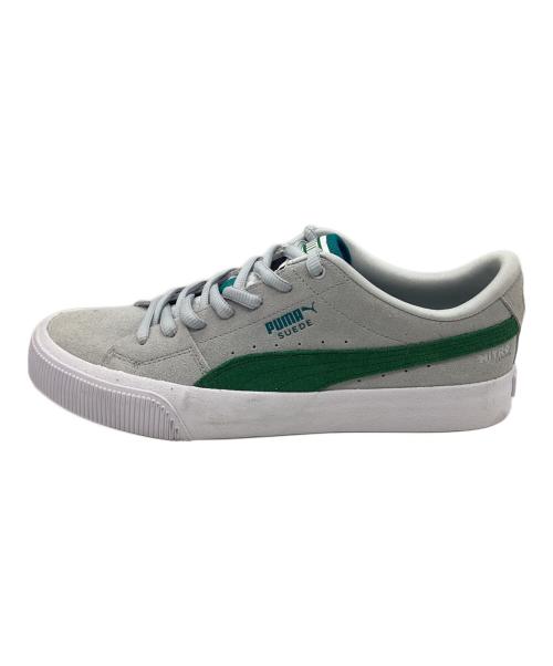 PUMA（プーマ）PUMA (プーマ) スニーカー グレー×グリーン サイズ:SIZE 26.5cmの古着・服飾アイテム