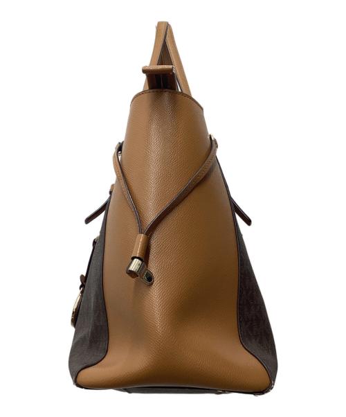 MICHAEL KORS（マイケルコース）MICHAEL KORS (マイケルコース) トートバッグ ブラウンの古着・服飾アイテム