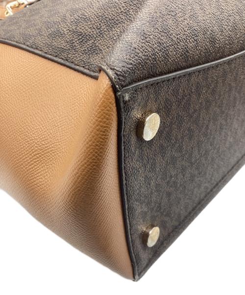 MICHAEL KORS（マイケルコース）MICHAEL KORS (マイケルコース) トートバッグ ブラウンの古着・服飾アイテム