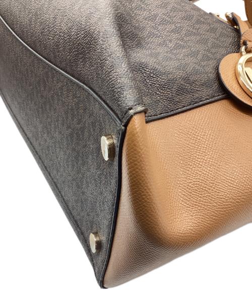 MICHAEL KORS（マイケルコース）MICHAEL KORS (マイケルコース) トートバッグ ブラウンの古着・服飾アイテム