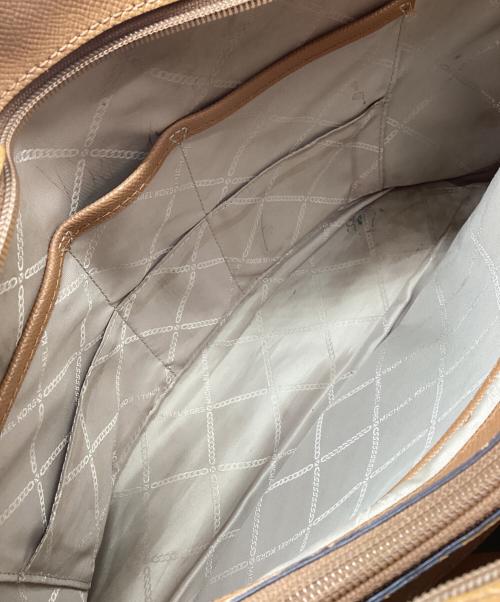 MICHAEL KORS（マイケルコース）MICHAEL KORS (マイケルコース) トートバッグ ブラウンの古着・服飾アイテム