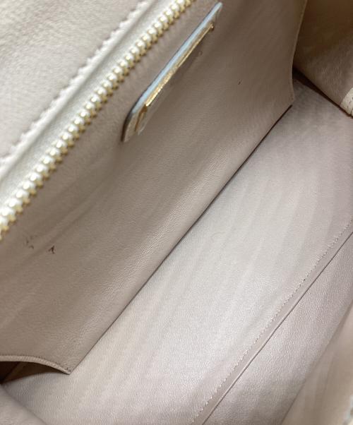 Salvatore Ferragamo（サルヴァトーレ フェラガモ）Salvatore Ferragamo (サルヴァトーレ フェラガモ) 2WAYバッグ ベージュの古着・服飾アイテム