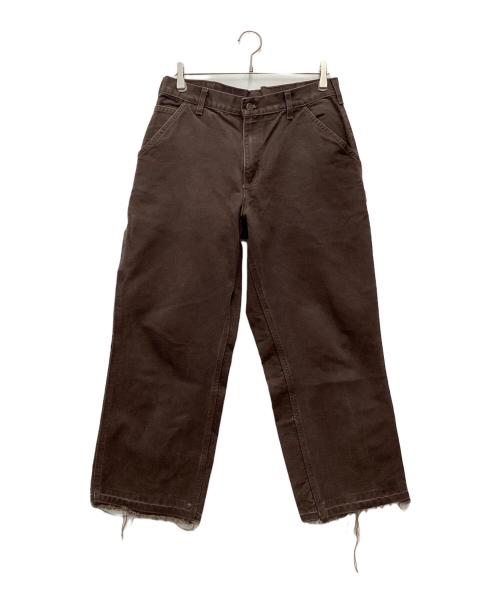 CarHartt（カーハート）CarHartt (カーハート) ウォッシュドペインター ペインターパンツ ダークブラウン サイズ:SIZE W34×L30の古着・服飾アイテム