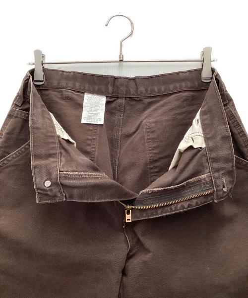 CarHartt（カーハート）CarHartt (カーハート) ウォッシュドペインター ペインターパンツ ダークブラウン サイズ:SIZE W34×L30の古着・服飾アイテム