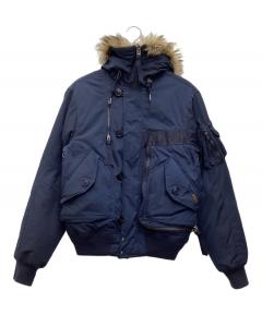 中古・古着通販】GEORGIA (ジョージア) ダウンジャケット ネイビー