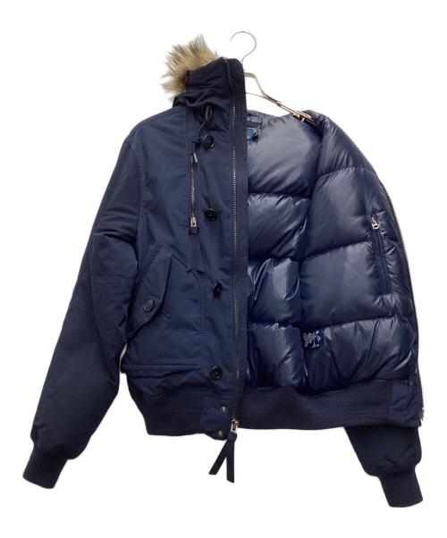 POLO RALPH LAUREN（ポロ・ラルフローレン）POLO RALPH LAUREN (ポロ・ラルフローレン) N-2Bダウンジャケット ネイビー サイズ:SIZE XSの古着・服飾アイテム