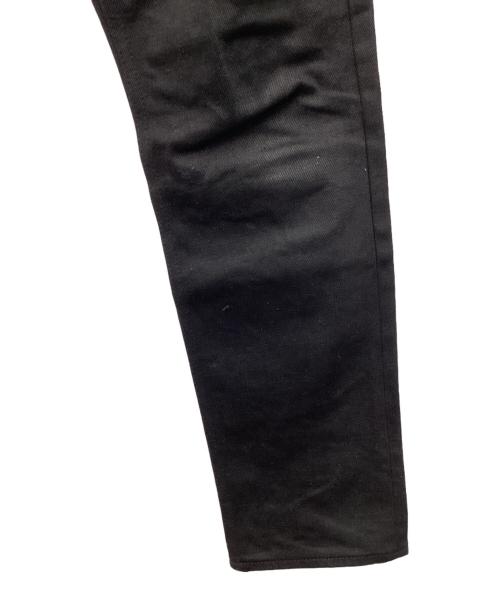 MINEDENIM（マインデニム）MINEDENIM (マインデニム) ボタンフライ スキニーパンツ ブラック サイズ:SIZE 7の古着・服飾アイテム