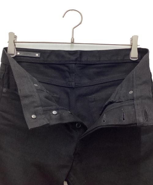 MINEDENIM（マインデニム）MINEDENIM (マインデニム) ボタンフライ スキニーパンツ ブラック サイズ:SIZE 7の古着・服飾アイテム