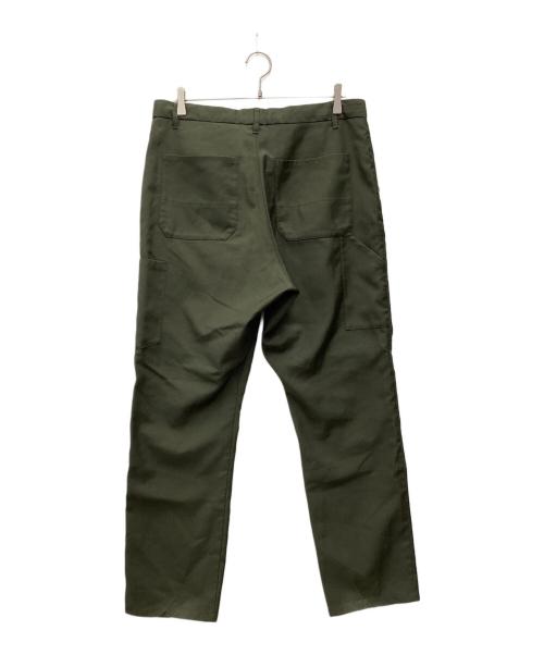 OAMC（オーエーエムシー）OAMC (オーエーエムシー) ダブルニーパンツ　2015AW オリーブ サイズ:SIZE 83.5cm (W33)の古着・服飾アイテム