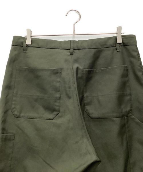 OAMC（オーエーエムシー）OAMC (オーエーエムシー) ダブルニーパンツ　2015AW オリーブ サイズ:SIZE 83.5cm (W33)の古着・服飾アイテム