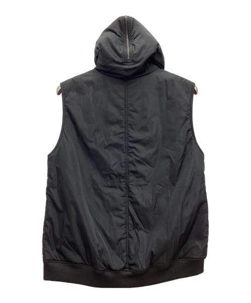 chignon（シニヨン）chignon (シニヨン) フードZIPモッズベスト ブラック サイズ:SIZE Freeの古着・服飾アイテム