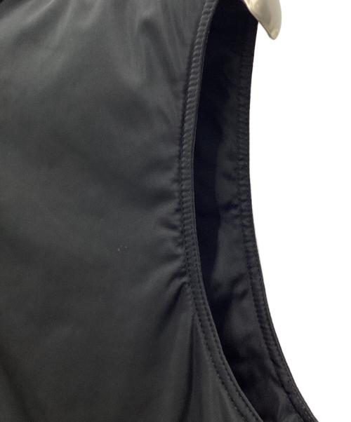 chignon（シニヨン）chignon (シニヨン) フードZIPモッズベスト ブラック サイズ:SIZE Freeの古着・服飾アイテム