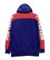 Hysteric Glamour (ヒステリックグラマー) プルオーバーパーカー ブルー×レッド サイズ:SIZE L：13000円