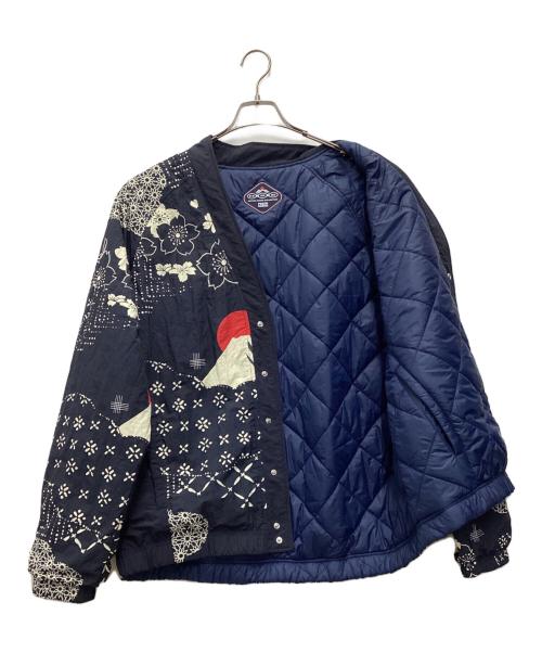 KITH（キス）KITH (キス) Columbia (コロンビア) Reversible Montsuki Jacket 'Nocturnal' ネイビー サイズ:SIZE Lの古着・服飾アイテム