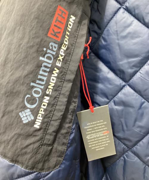 KITH（キス）KITH (キス) Columbia (コロンビア) Reversible Montsuki Jacket 'Nocturnal' ネイビー サイズ:SIZE Lの古着・服飾アイテム