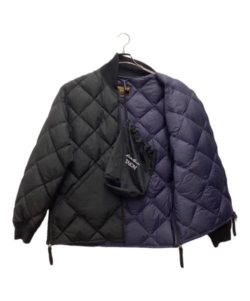 Eddie Bauer（エディーバウアー）Eddie Bauer (エディーバウアー) TAION (タイオン) スカイライナーダウンジャケット ブラック サイズ:SIZE XLの古着・服飾アイテム