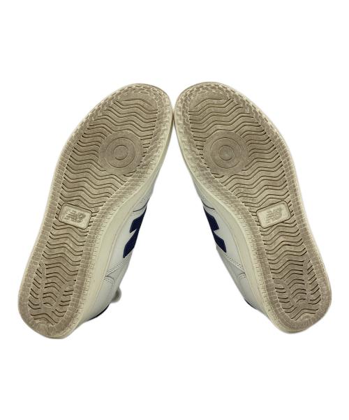 Aime Leon Dore（エメ レオン ドレ）Aime Leon Dore (エメ レオン ドレ) NEW BALANCE (ニューバランス) T500 Aime Leon Dore White Navy ホワイト×ネイビー サイズ:SIZE 26.5cmの古着・服飾アイテム