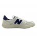 中古・古着 Aime Leon Dore (エメ レオン ドレ) NEW BALANCE (ニューバランス) T500 Aime Leon Dore White Navy ホワイト×ネイビー サイズ:SIZE 26.5cm：15000円